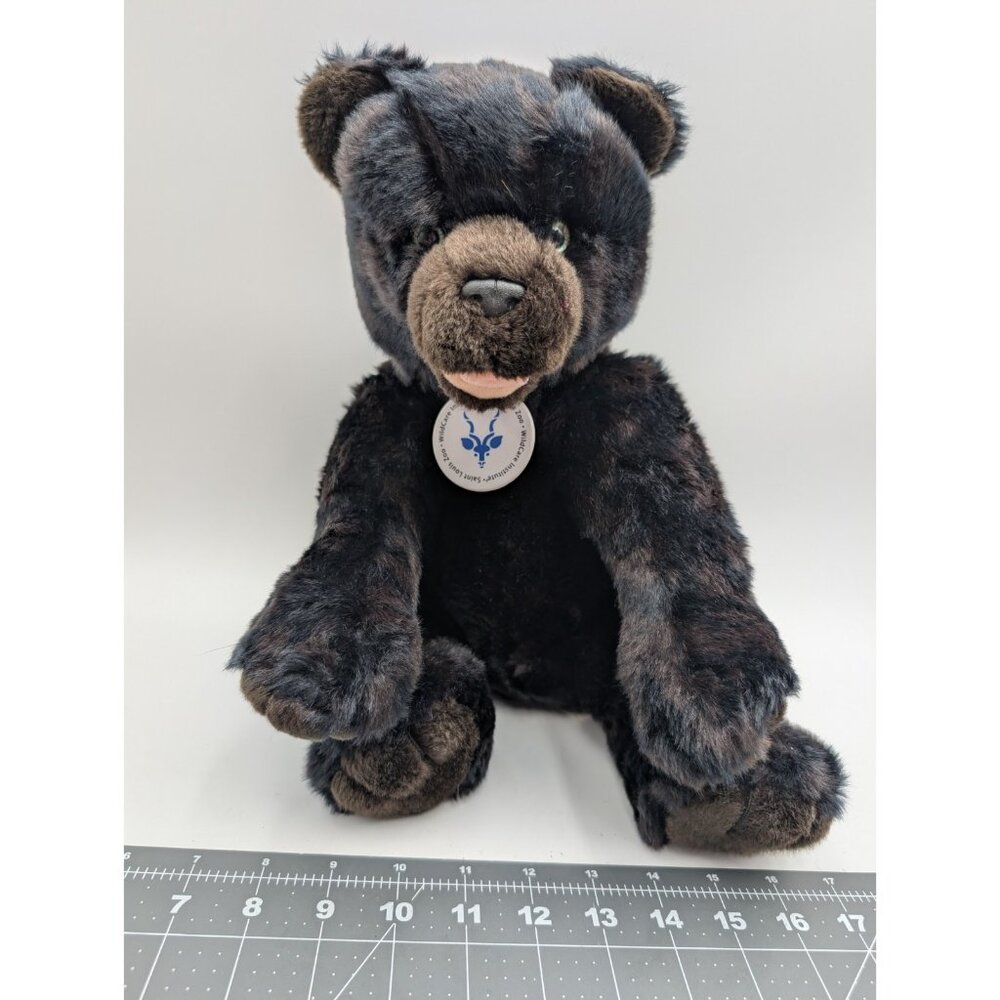 Build A Bear St Louis Zoo Black Brown Jaguar Plush‎ Stuffed Animal Toy